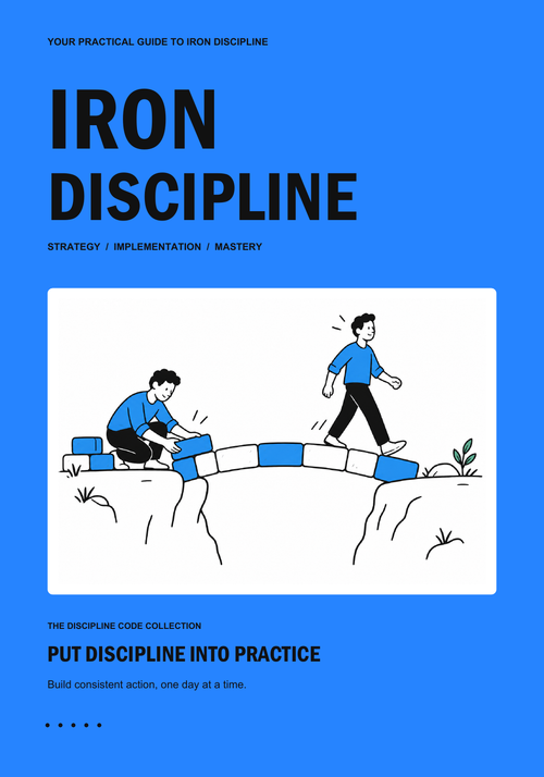 Iron Discipline Blue Brand Edition cover
