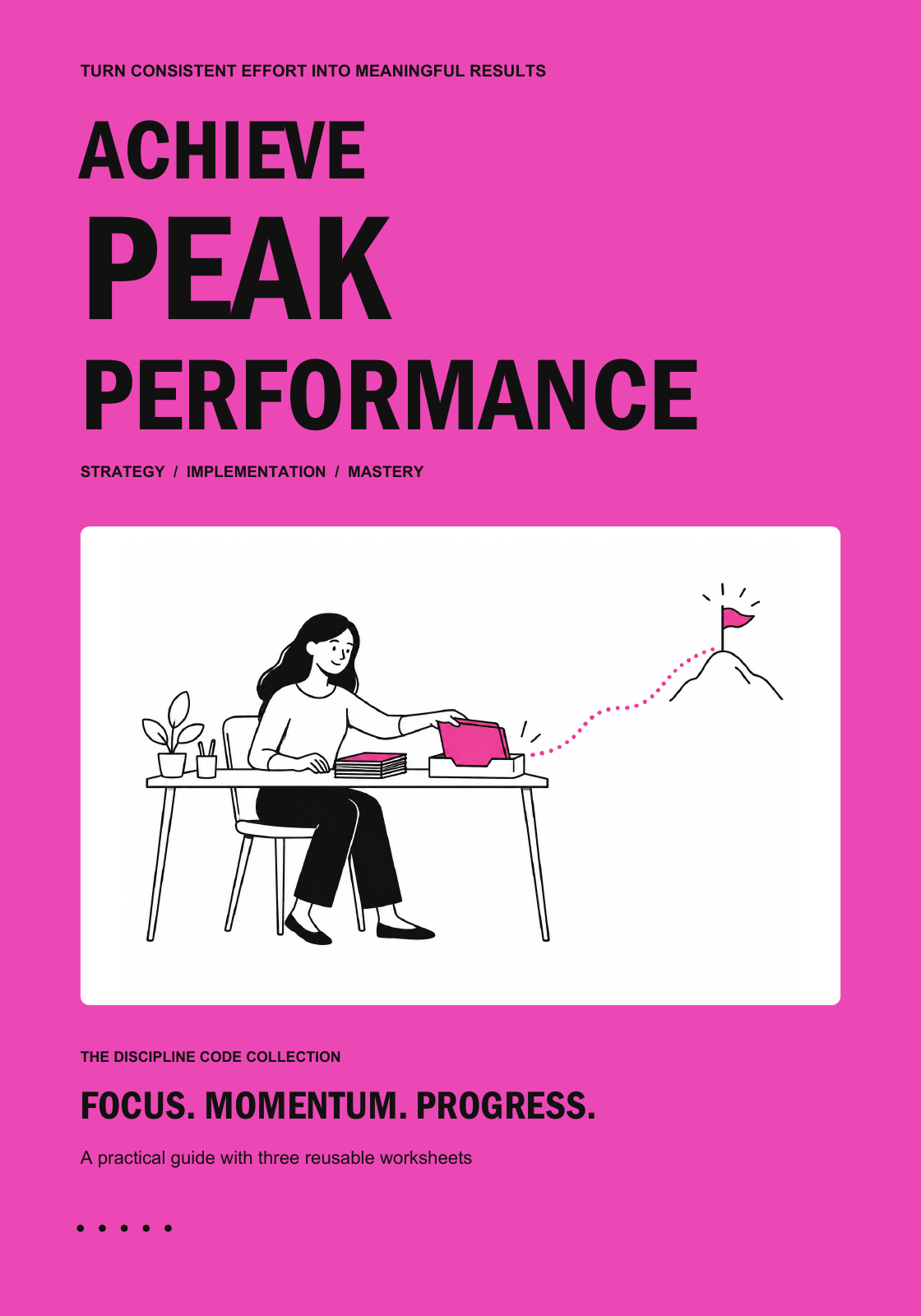 Achieve Peak Performance Magenta Edition cover