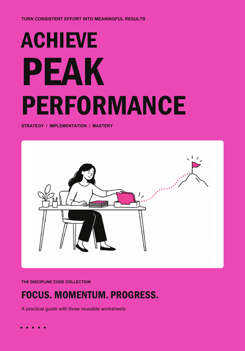 Achieve Peak Performance Magenta Edition cover